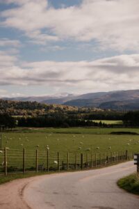 Estate views towards Cairngorms